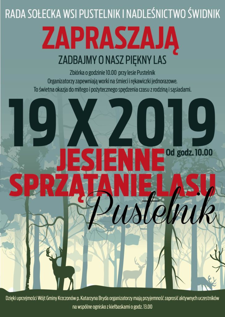 Sprzatanie lasu