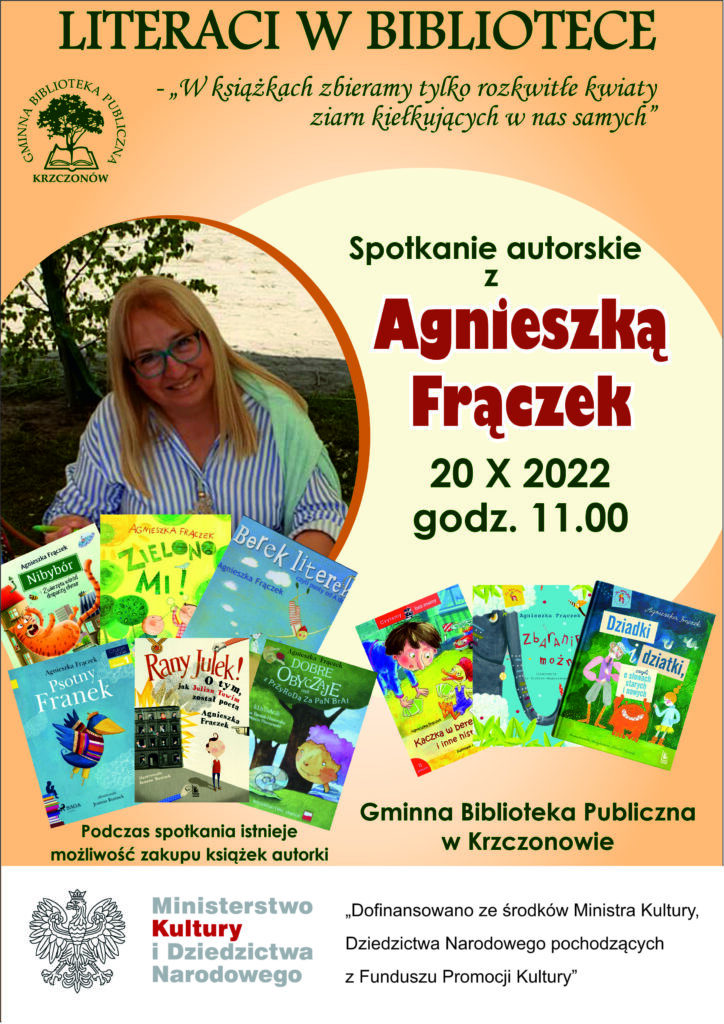 LITERACI PAŹDZIERNIK Agnieszka Frączek