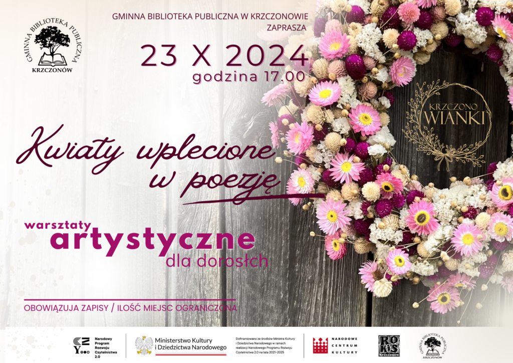 Kwiaty wplecione w poezję