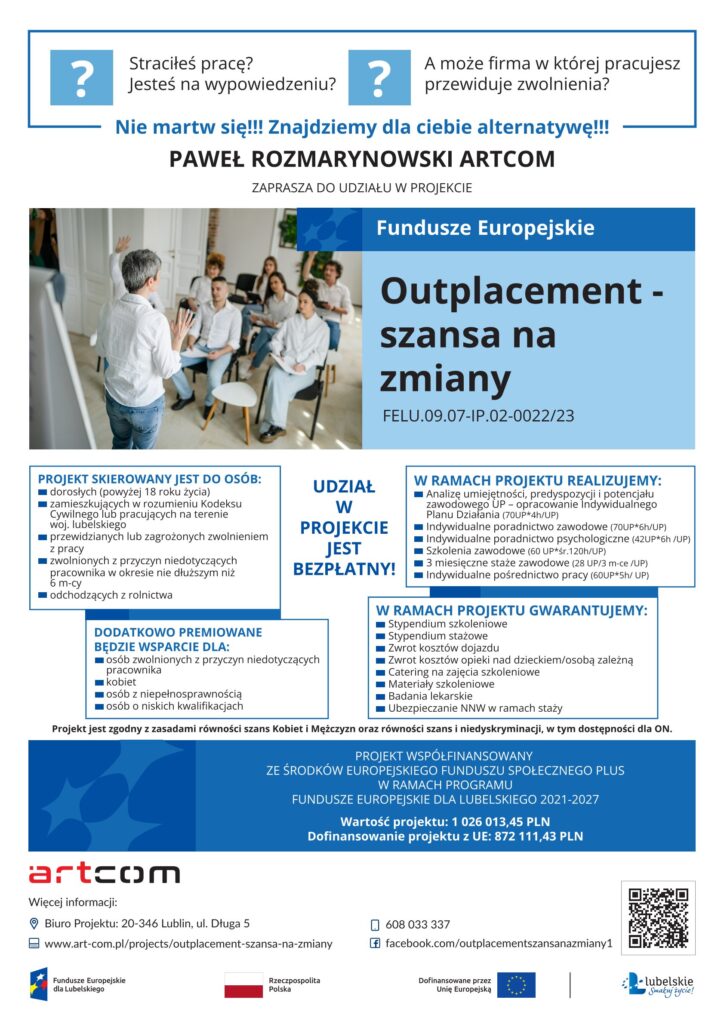 Outplacement – szansa na zmiany-PLAKAT