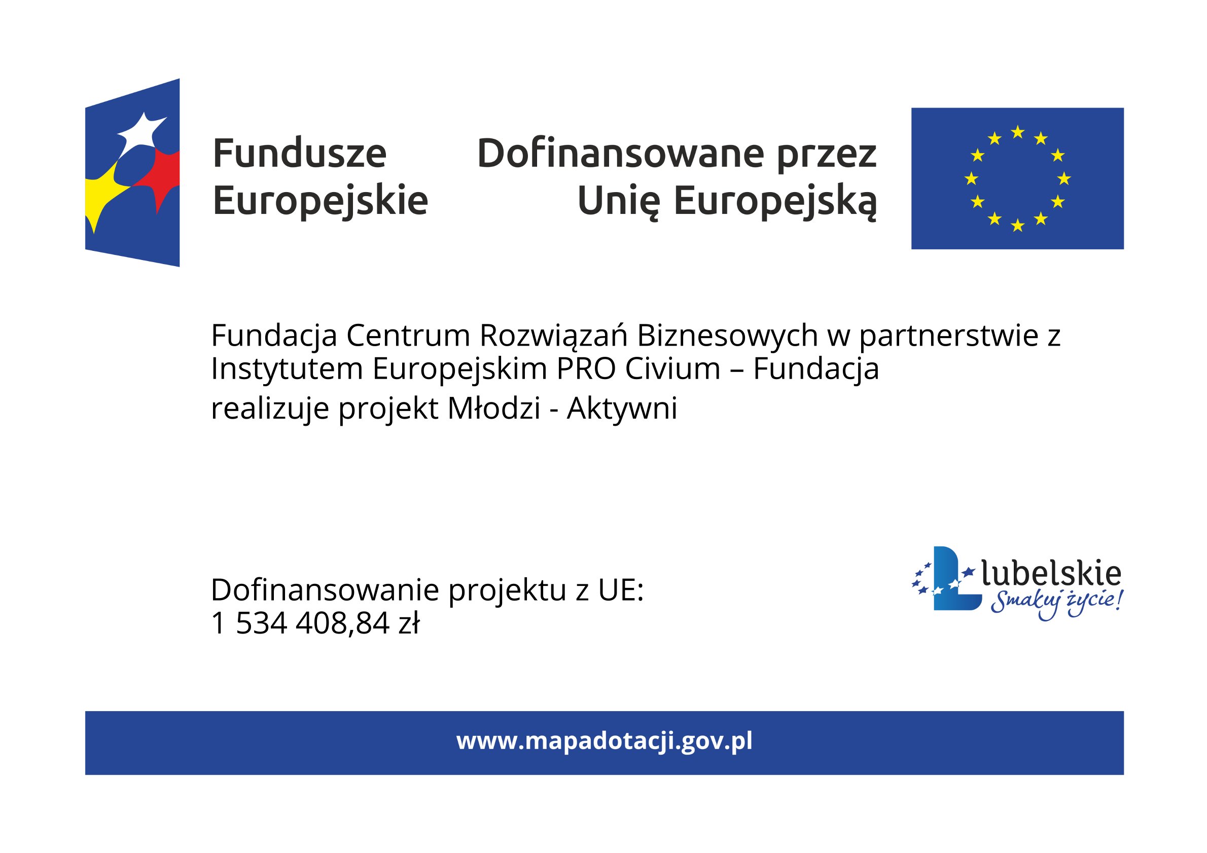 Plakat UE